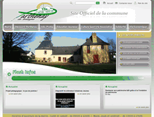 Tablet Screenshot of mairie-parthenay35.com